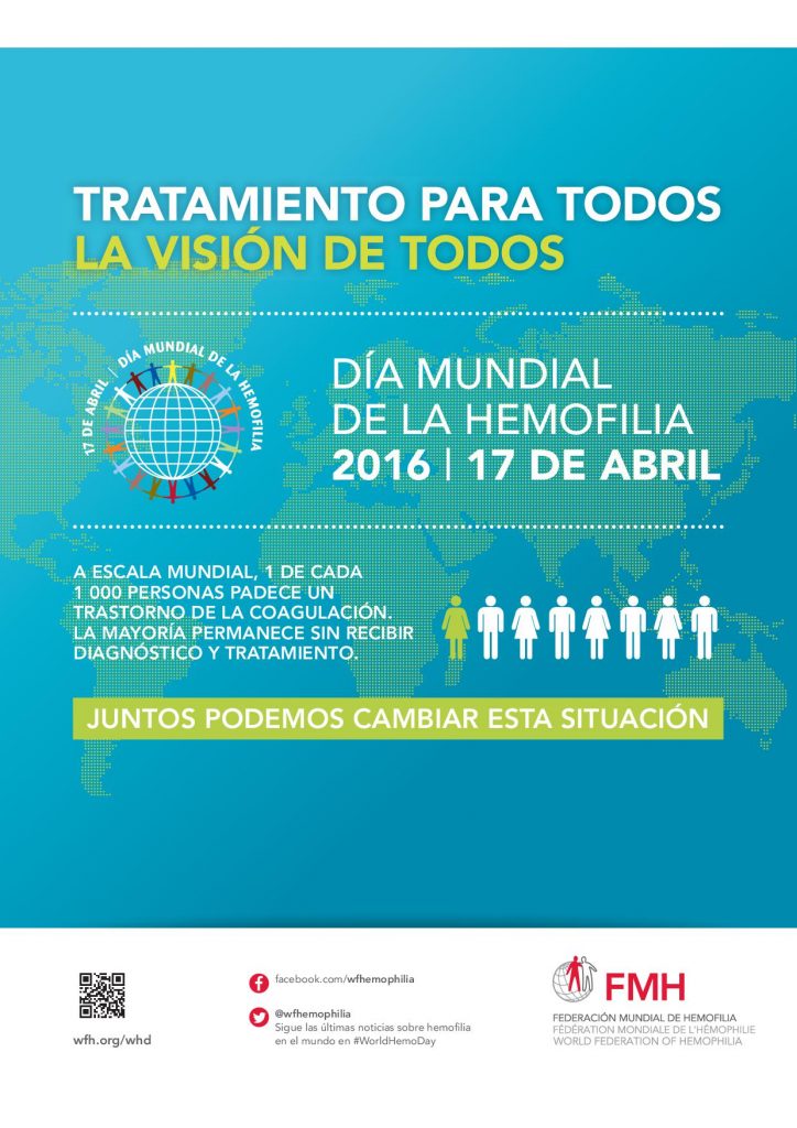 hemofilia 724x1024 - 17 abril, DÍA MUNDIAL DE LA HEMOFILIA